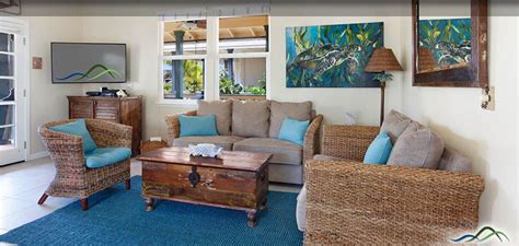 Located in sunny poipu beach, consistently named one of america's best beaches, our luxury oceanfront cottages. Kauai Cottages at Poipu Beach Feature Turtle Cove | Poipu ...