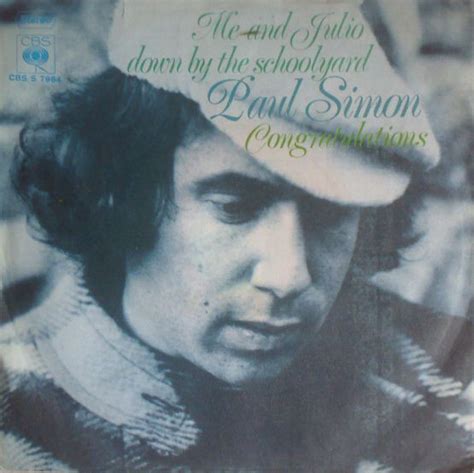 Paul Simon Me And Julio Down By The Schoolyard 1972 Vinyl Discogs