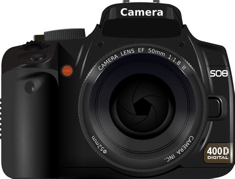 OnlineLabels Clip Art  DSLR Camera