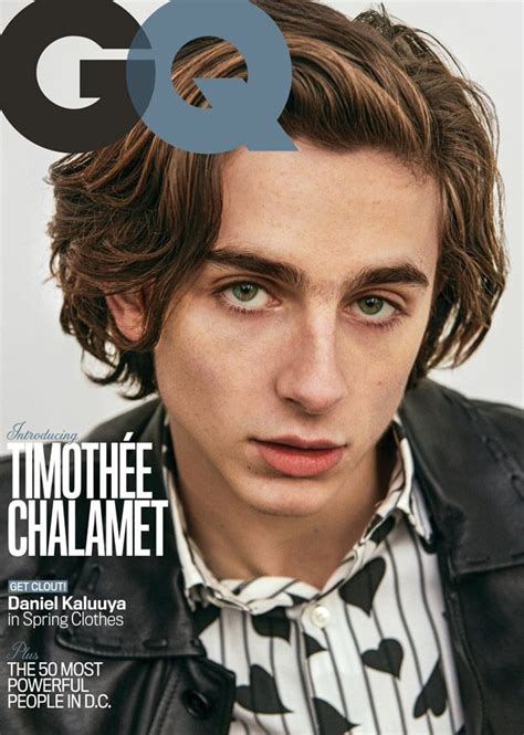 This recognises and celebrates the commercial success of music recordings and videos released in the uk. Timothee Chalamet Stars in the Cover Story of GQ Magazine ...