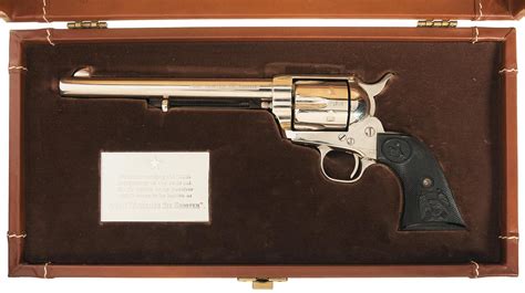 Colt Peacemaker Revolver 44 40 Rock Island Auction