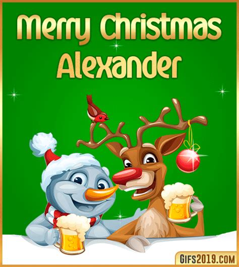 Merry Christmas Alexander