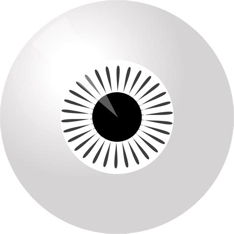 Eyeball Graphic Black And White