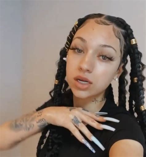 bhad bhabie rocks braids again for her birthday all day drip trending topics and hip hop news