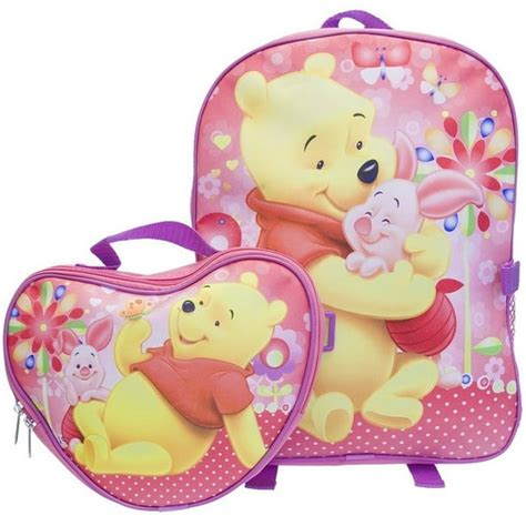 Winnie The Pooh Backpack Disney Winnie The Pooh Hugging Wlunch Bag New 504723 Walmart