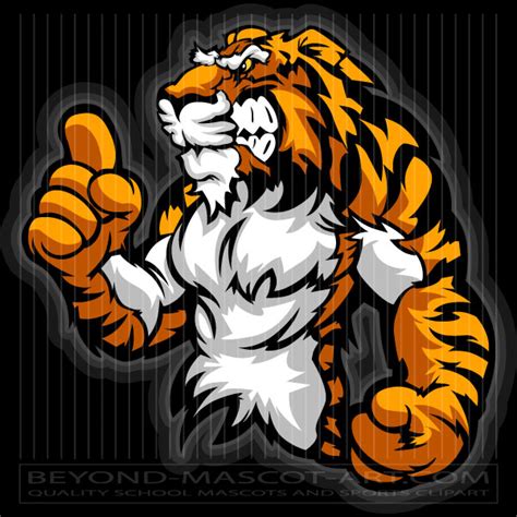 Cartoon Tiger Champion Cartoon Vector Wrestling Image