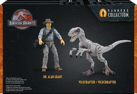 Jurassic Park III Hammond Collection 2 Pack Alan Grant Set Revealed