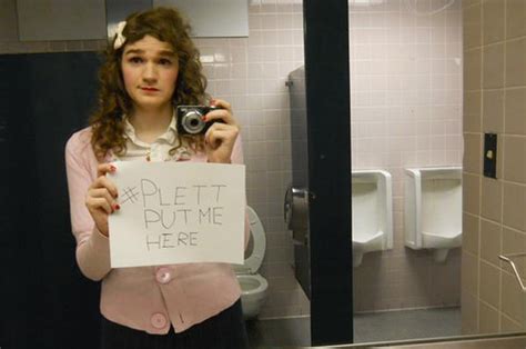 Trans People Are Protesting Discriminatory Bathroom Laws On Social