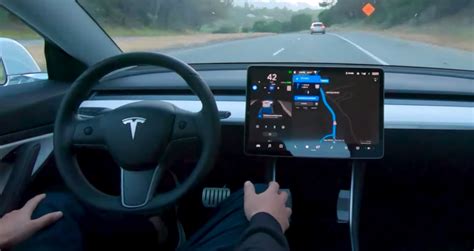 Tesla Releases New Self Driving Demo With New Autopilot Graphics Electrek