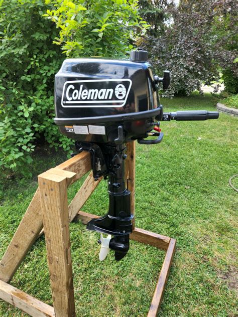 Coleman 5 Hp Outboard Boat Motor Boat Parts Trailers And Accessories