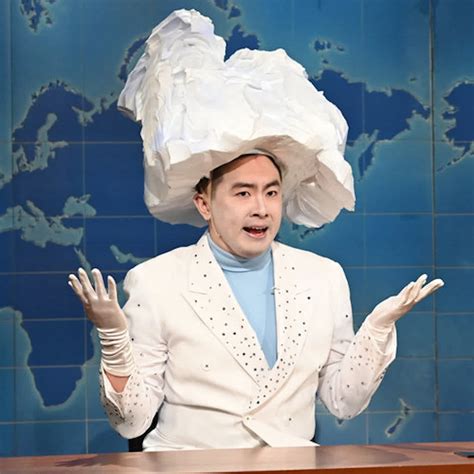 bowen yang s breakout year on snl is now complete with a history making emmy nom popsugar