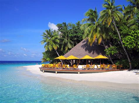 3840x2160px 4k Free Download Maldives Beach Nature Sky