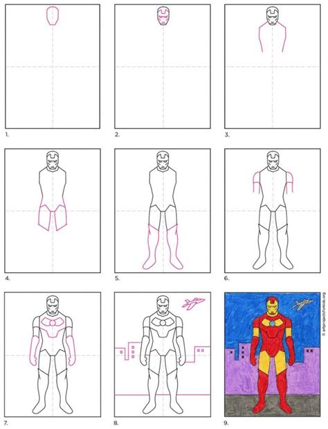 How To Draw Iron Man Face Step By Step How To Draw Iron Man In A Few