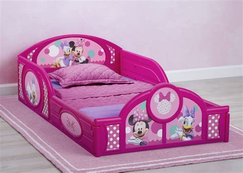Minnie Mouse Plastic Sleep And Play Toddler Bed Delta Children