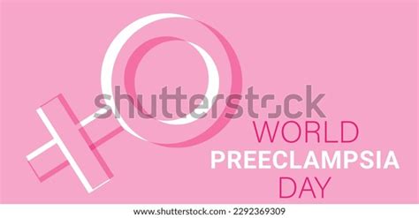 World Preeclampsia Day Template Background Banner Stock Vector Royalty Free 2292369309