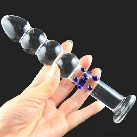 Sex Toy Gourd Shaped After The Female G Spot Dildo Crystal Glass Atrium After Masturbation