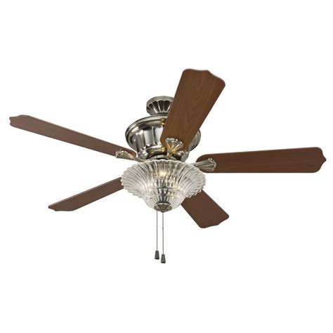 Lowes light kits for ceiling fans. Allen + roth 52-in Downrod Mount Indoor Ceiling Fan with ...