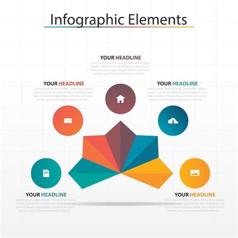 Premium Vector Colorful Circle Business Infographics Elements