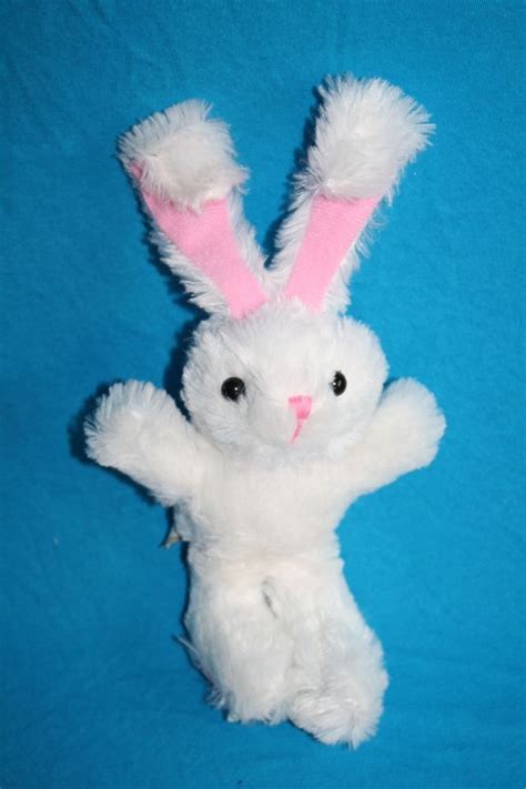 New 24 Large Dandee Hoppy Hopster Easter Bunny Blue Embroidered
