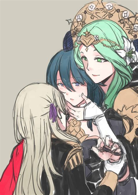 Rhea Byleth And Edelgard Edelgard Fire Emblem 4 Fire Emblem