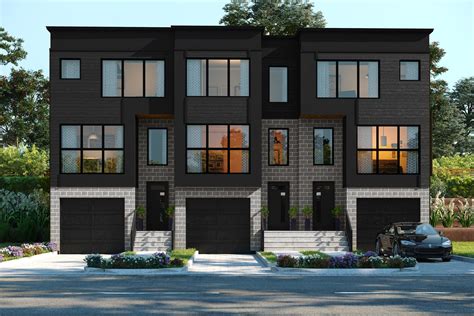 New Modern Townhomes In Oakley Redknot Homes