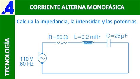 Como Calcular La Impedancia Intensidad Y Potencias Activa Reactiva Y