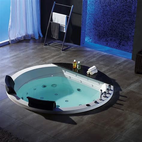 Hs Bc654 Double Whirlpool Bathtubsround Bathtubroom Whirlpool Buy Double Whirlpool Bathtubs