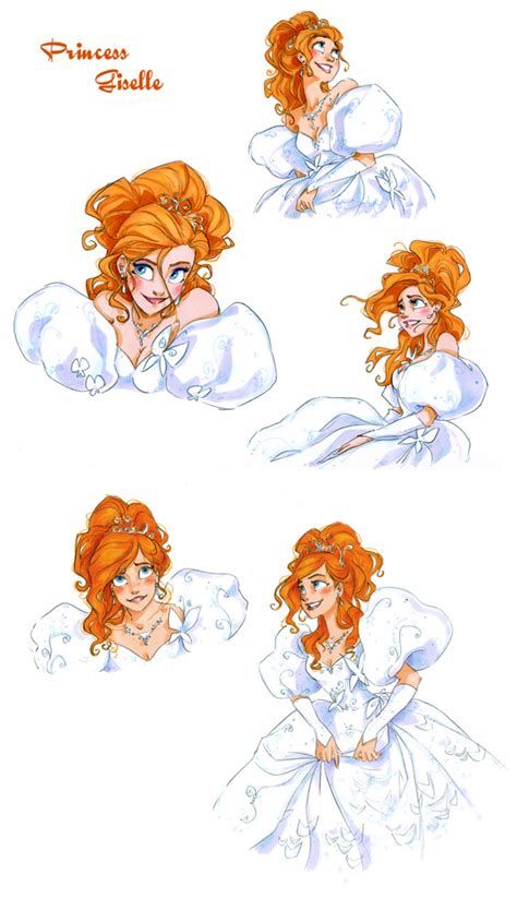 The Art Behind The Magic Enchanted Giselle Disney Concept Art Disney