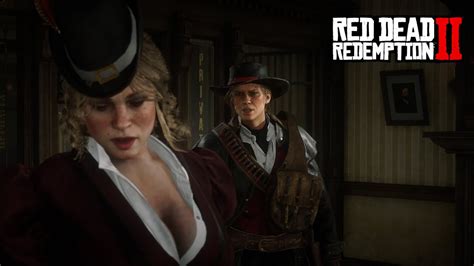 Sadie Adler Is Robbing The Valentine Bank With The Gang Red Dead