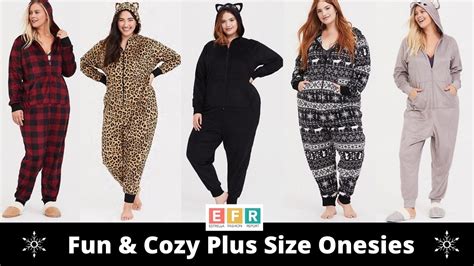 Fun And Cozy Plus Size Onesies To Stay Comfy This Holiday Season