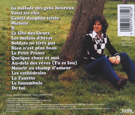 Les Plus Belles Chansons De Gerard Lenorman Gerard Lenorman Cd