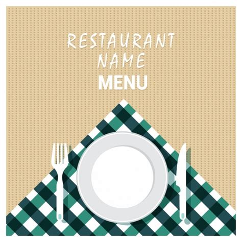 Free Vector Restaurant Background Design