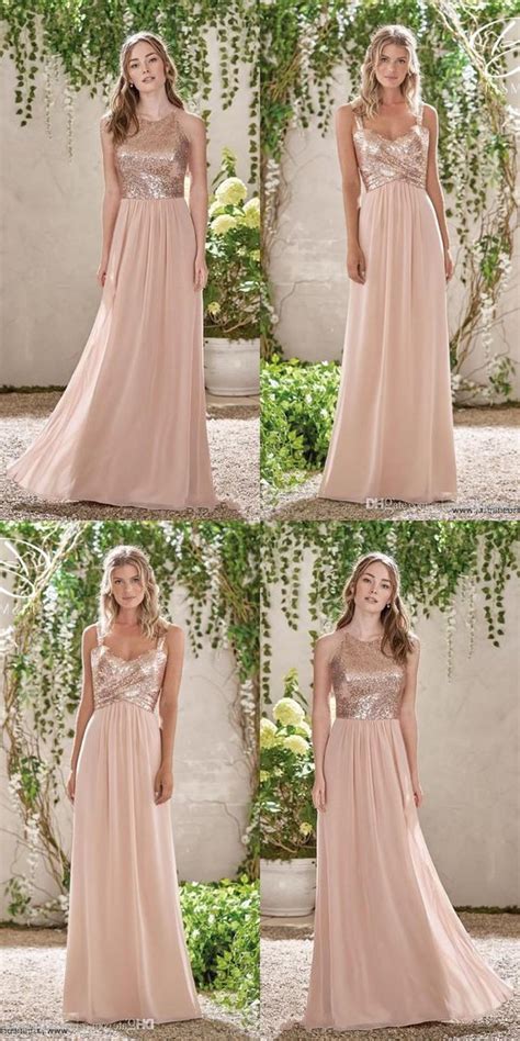 Blush Pink Bridesmaid Dresses With Sleeves 55 Off