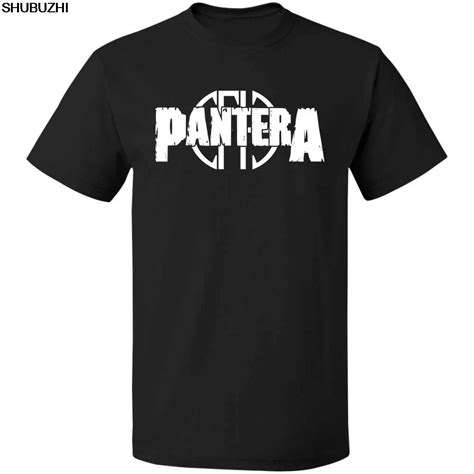 Pantera Logo T Shirt American Heavy Metal Rock Band Free Shipping Size