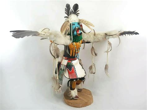 Vtg Henry Sloan Navajo Eagle Dancer Kachina Authentic Arizona