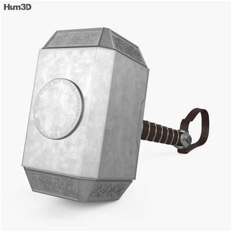 Thor Hammer 3d Model Download Weapon On