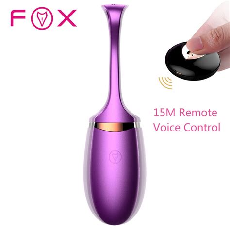 Buy Fox Wireless Vibrator Voice Remote Control Strong 20 Mode Vibrating Anal