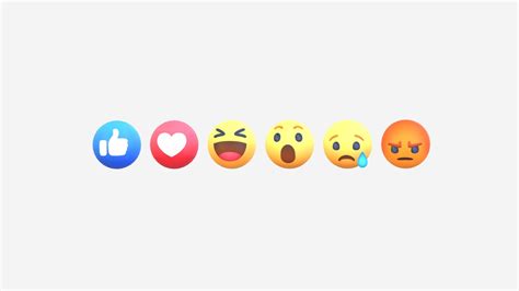 Animated Facebook Reaction Button Pack Buy Royalty Free D Model By Bariacg E