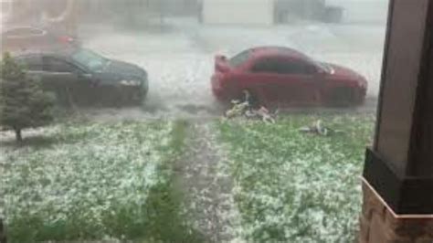 NEWS CALL: Massive Hailstorm in Bryan/College Station, Texas.09-04-2021
