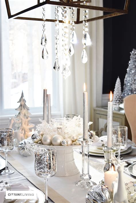 Check spelling or type a new query. A WINTER WHITE AND SILVER HOLIDAY TABLESCAPE
