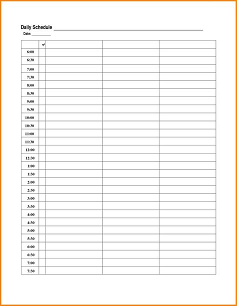 Blank Template For 30 Days Example Calendar Printable Blank Calendar