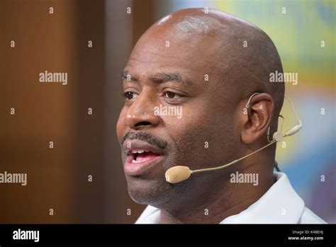 Astronaut Leland Melvin (photo) is interviewed by Peter Slen of C-SPAN