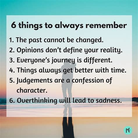 Important Things To Remember