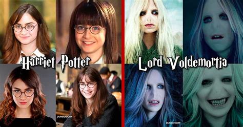 Harry Potter cette fan s est amusée à changer le sexe de 17 personnages