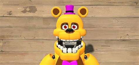 Repaired Nightmare Fredbear By Th3m4nw1thn0n4m3 On Deviantart