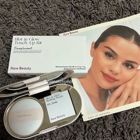Rare Beauty By Selena Gomez Blot And Glow Touch Up Kit Shopee Malaysia