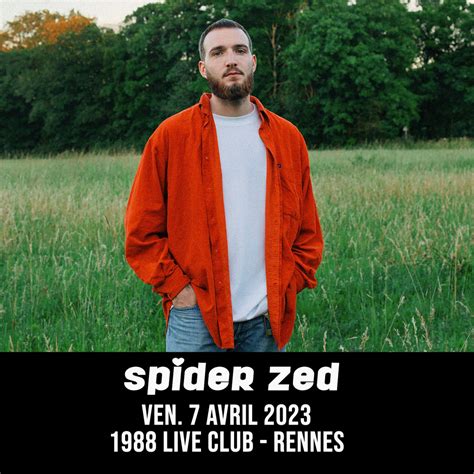 Spider Zed En Concert Au 1988 Live Club à Rennes Vendredi 7 Avril 2023
