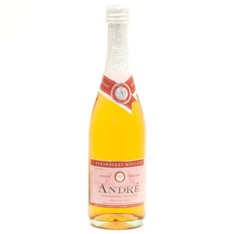 Andre Strawberry Moscato 750ml Beer Wine And Liquor Delivered To