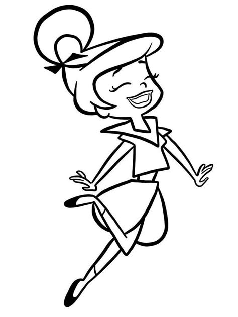 Judy Jetson Coloring Page Free Printable Coloring Pages For Kids
