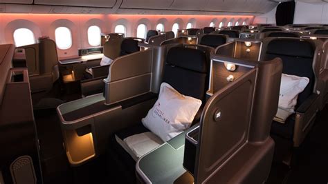 Review Qantas Boeing 787 9 Dreamliner Business Class Seat Executive